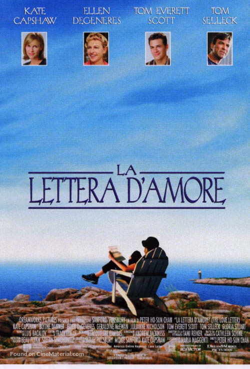 The Love Letter - Italian Movie Poster