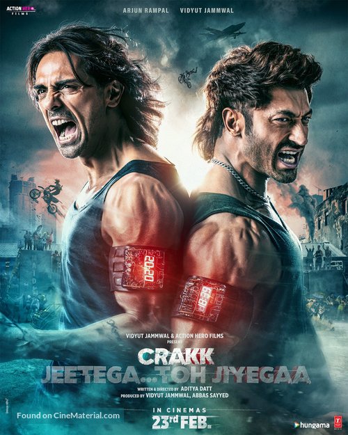 CRAKK-JEETEGAA... TOH JIYEGAA - Indian Movie Poster