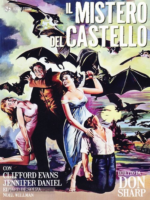The Kiss of the Vampire - Italian DVD movie cover