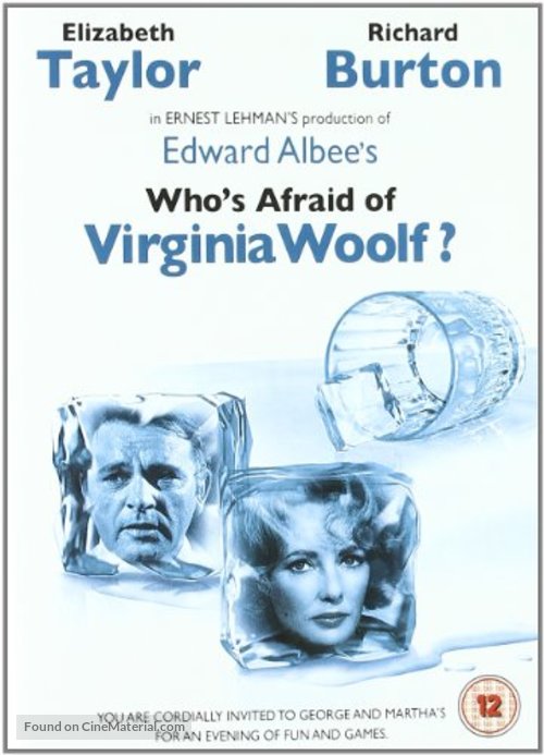 Who&#039;s Afraid of Virginia Woolf? - British DVD movie cover