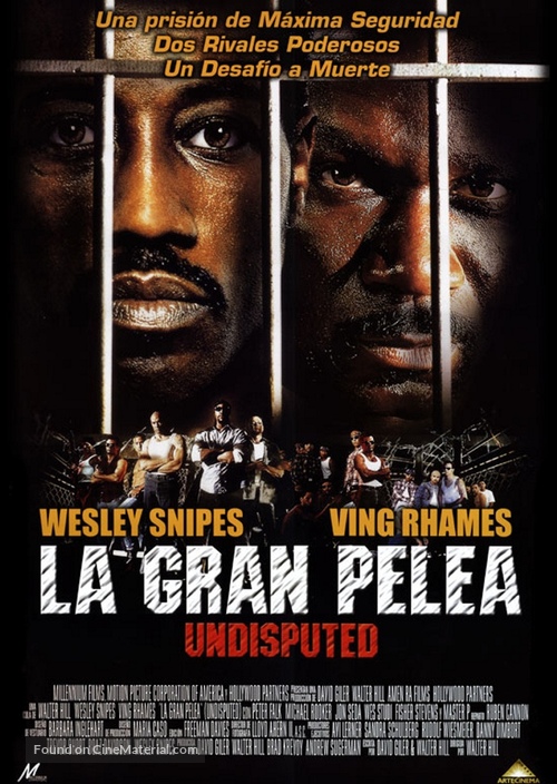 Undisputed - Mexican Movie Poster