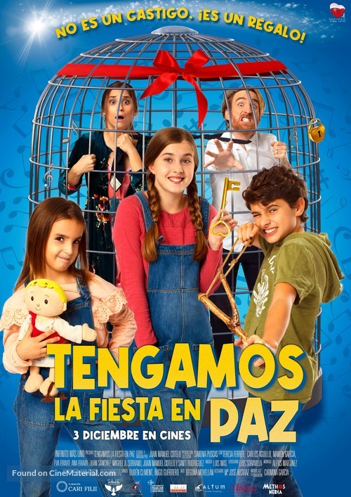 Tengamos la fiesta en paz - Spanish Movie Poster