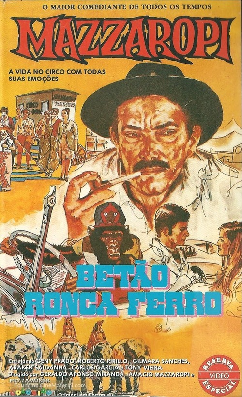 Bet&atilde;o Ronca Ferro - Brazilian Movie Poster