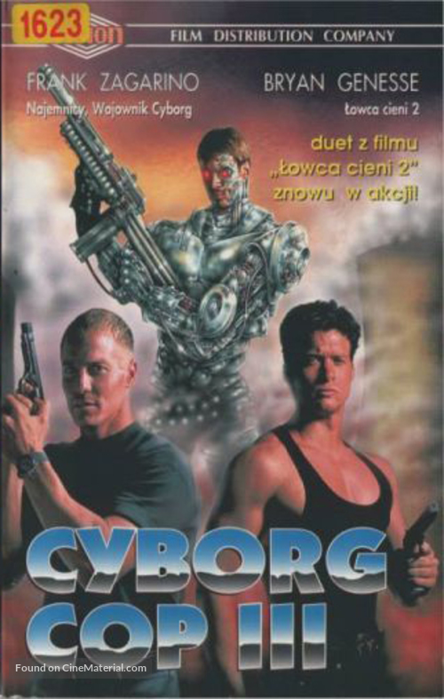 Cyborg Cop III - Polish VHS movie cover