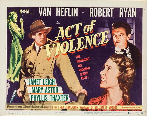 Act of Violence - Movie Poster