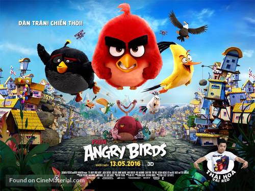The Angry Birds Movie - Vietnamese poster