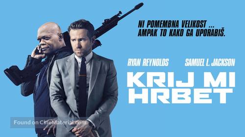 The Hitman&#039;s Bodyguard - Slovenian Movie Poster