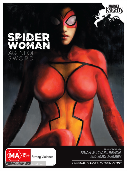 &quot;Spider-Woman, Agent of S.W.O.R.D.&quot; - Australian DVD movie cover