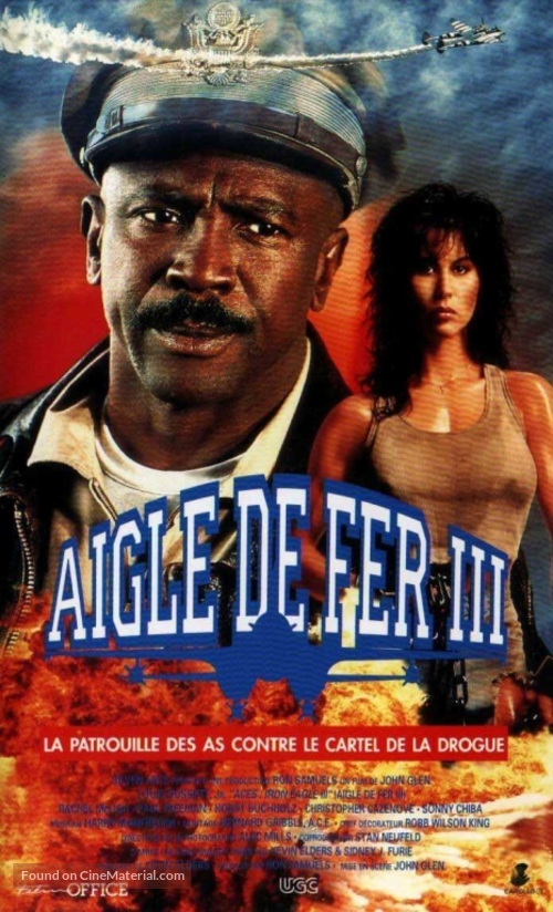 Aces: Iron Eagle III - French VHS movie cover