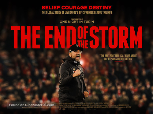 The End of the Storm - British Movie Poster