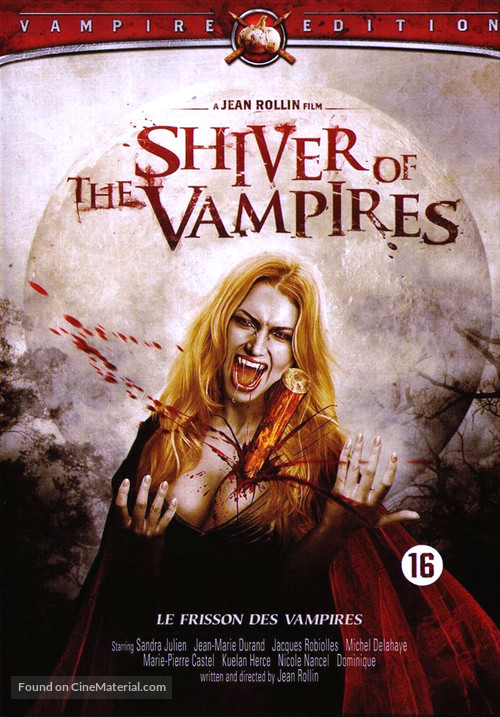 Le frisson des vampires - Dutch DVD movie cover