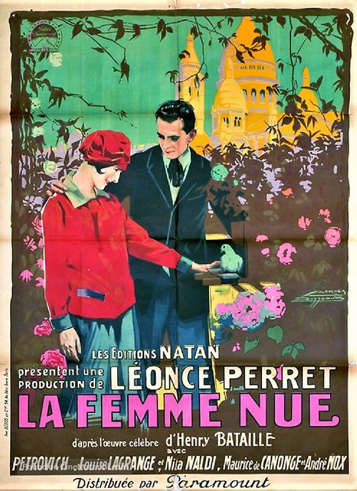 La femme nue - French Movie Poster