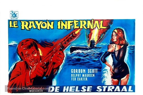 Raggio infernale, Il - Belgian Movie Poster