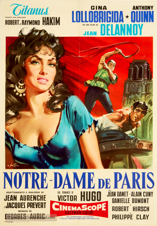 Notre-Dame de Paris - Italian Movie Poster