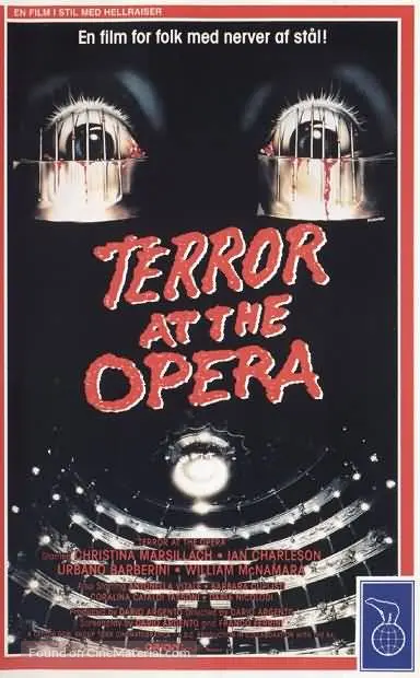 Opera - Danish VHS movie cover