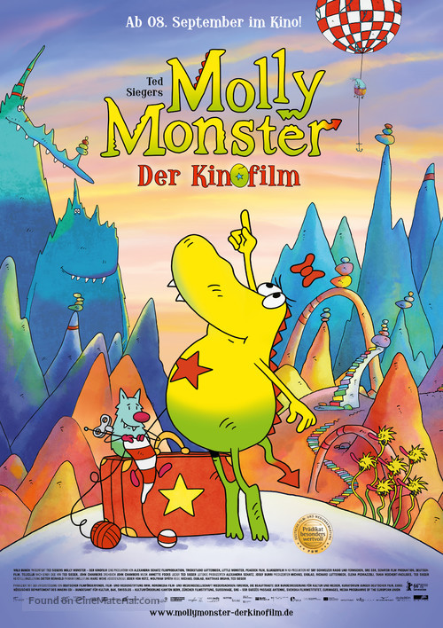 Ted Sieger&#039;s Molly Monster - Der Kinofilm - German Movie Poster