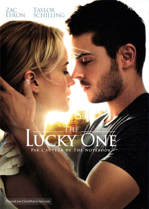 The Lucky One - French DVD movie cover