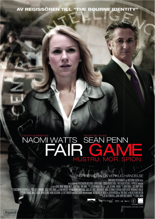 Fair Game - Swedish Movie Poster