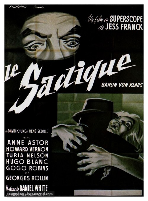 La mano de un hombre muerto - French Movie Poster