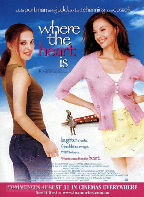 Where the Heart Is - Australian Movie Poster