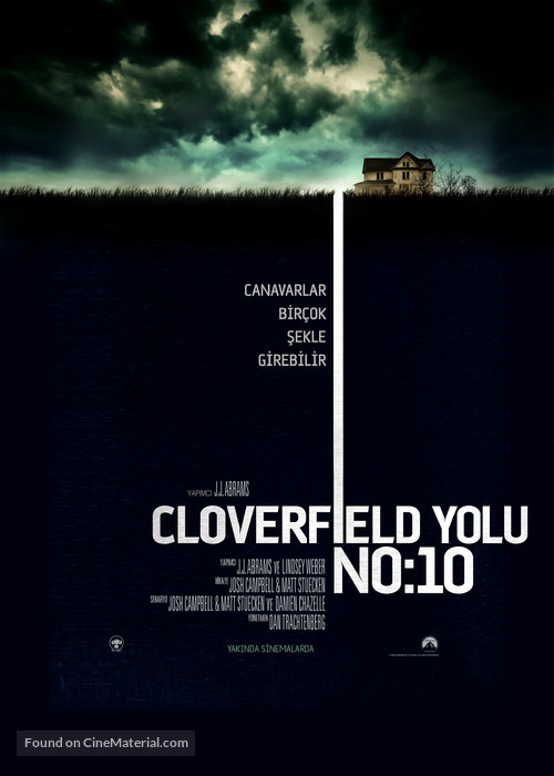 10 Cloverfield Lane - Turkish Movie Poster