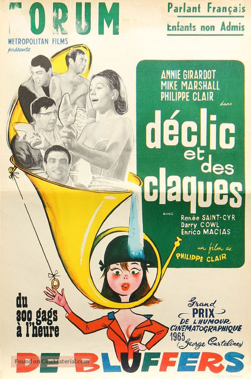 D&eacute;clic et des claques - Belgian Movie Poster