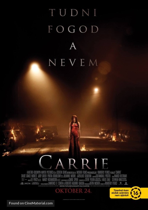 Carrie - Hungarian Movie Poster