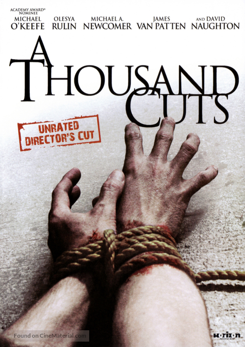 A Thousand Cuts - DVD movie cover