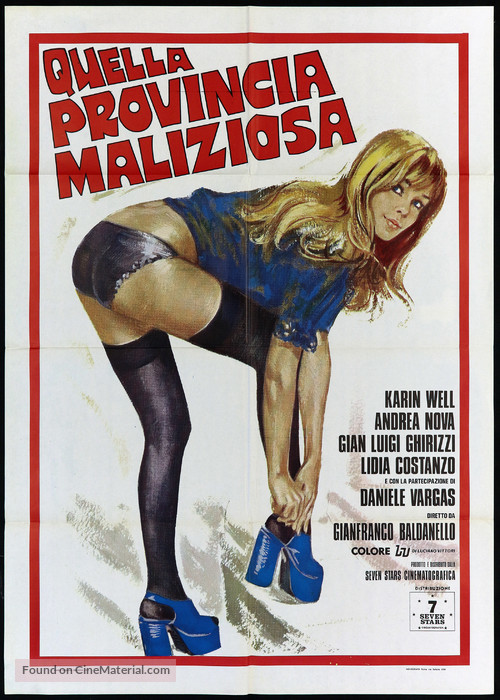 Quella provincia maliziosa - Italian Movie Poster