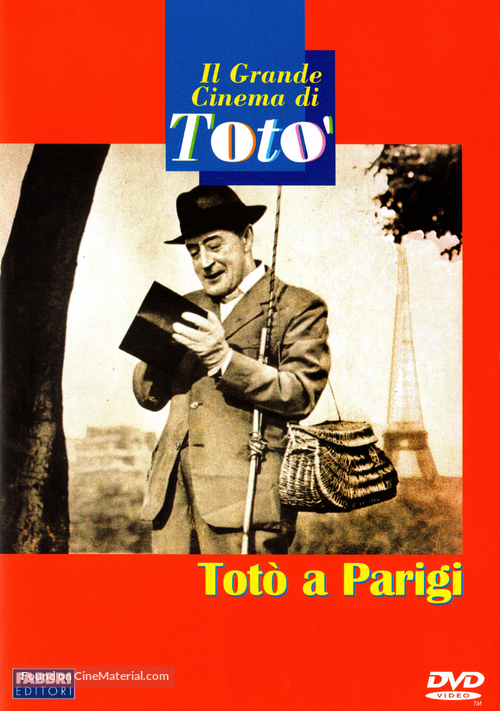 Tot&ograve; a Parigi - Italian Movie Cover