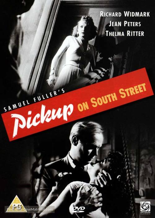 Pickup on South Street - British DVD movie cover
