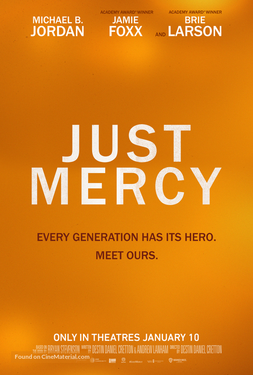Just Mercy - Canadian Movie Poster
