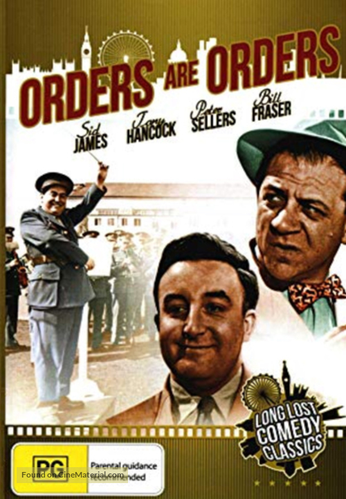 Orders Are Orders - Movie Cover