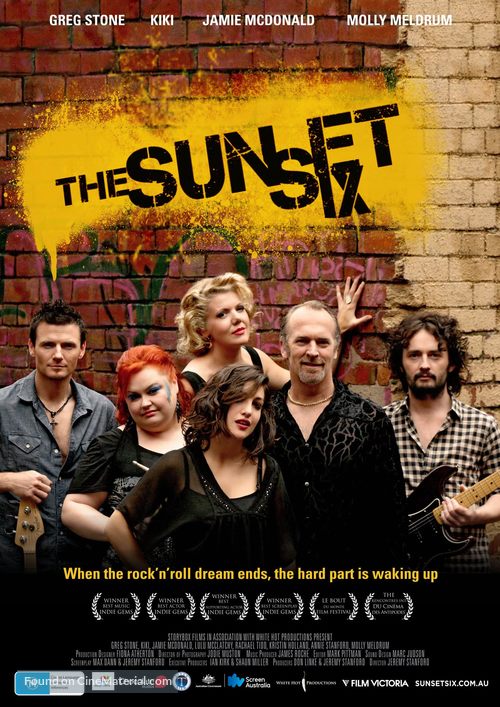 The Sunset Six - Australian Movie Poster