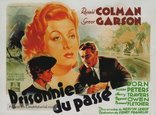 Random Harvest - French Movie Poster
