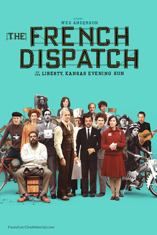 The French Dispatch - Movie Cover