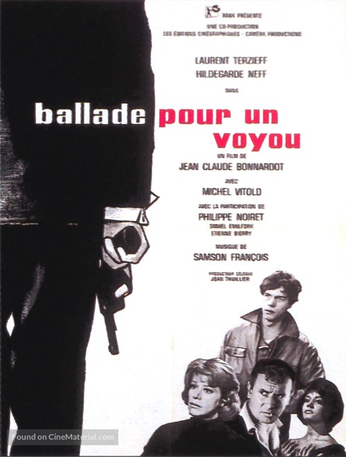 Ballade pour un voyou - French Movie Poster