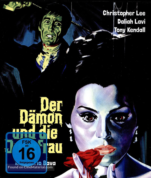 La frusta e il corpo - German Blu-Ray movie cover