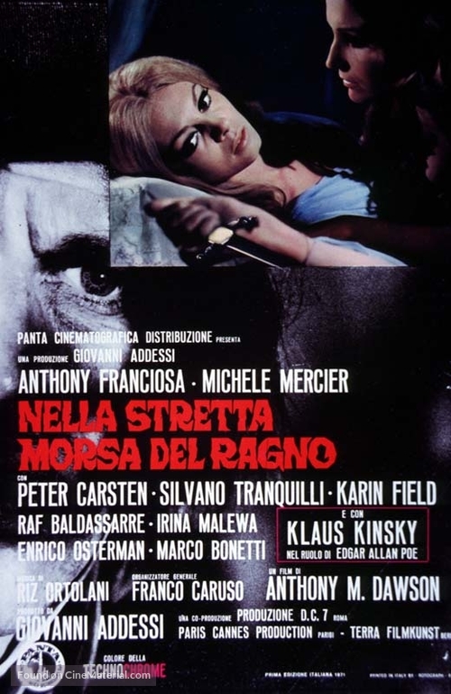 Nella stretta morsa del ragno - Italian Movie Poster