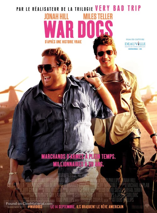 War Dogs - French Movie Poster