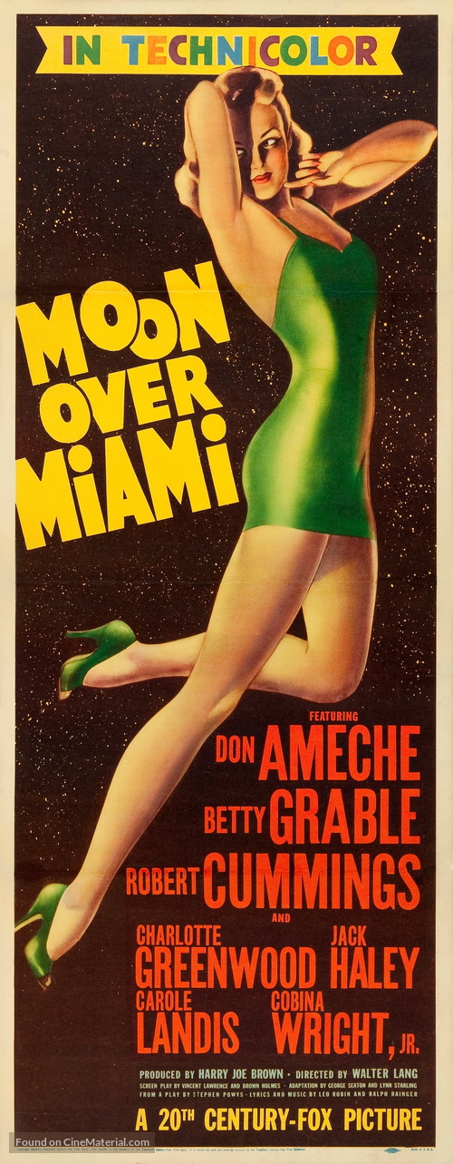 Moon Over Miami - Movie Poster