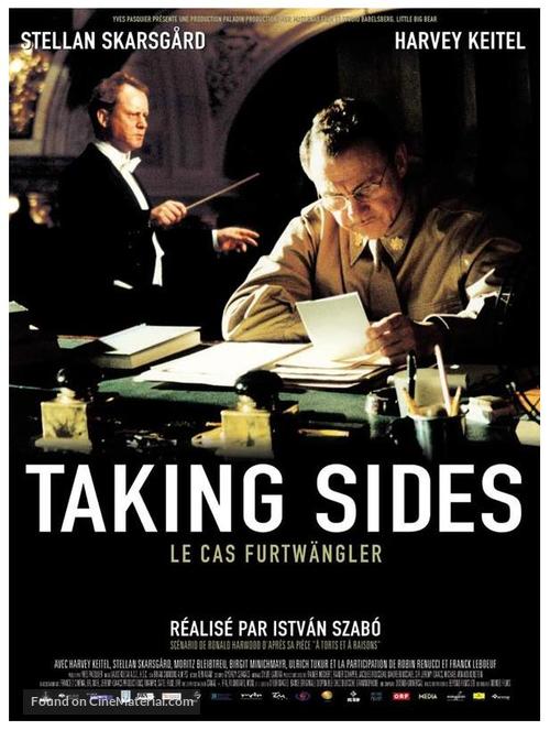 Taking Sides - French Movie Poster
