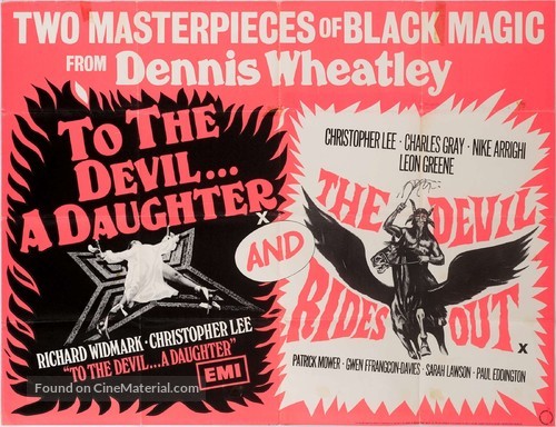 To the Devil a Daughter - British Combo movie poster