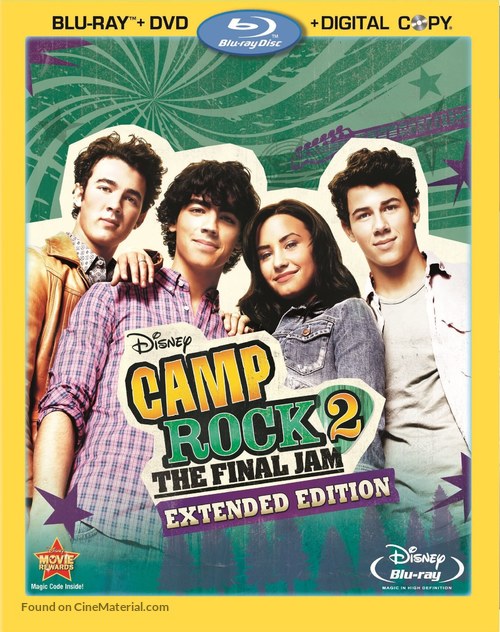 Camp Rock 2 - Blu-Ray movie cover