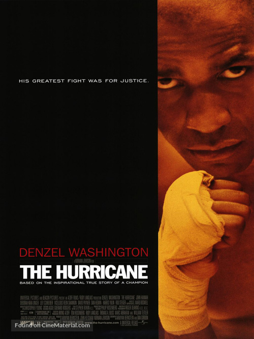 The Hurricane - Movie Poster