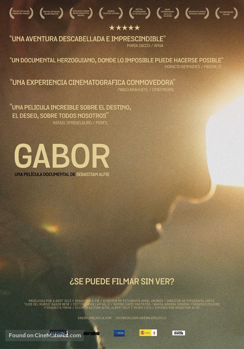 Gabor - Spanish Movie Poster