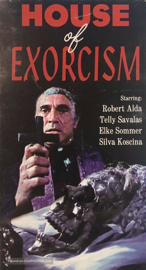 The House of Exorcism - VHS movie cover