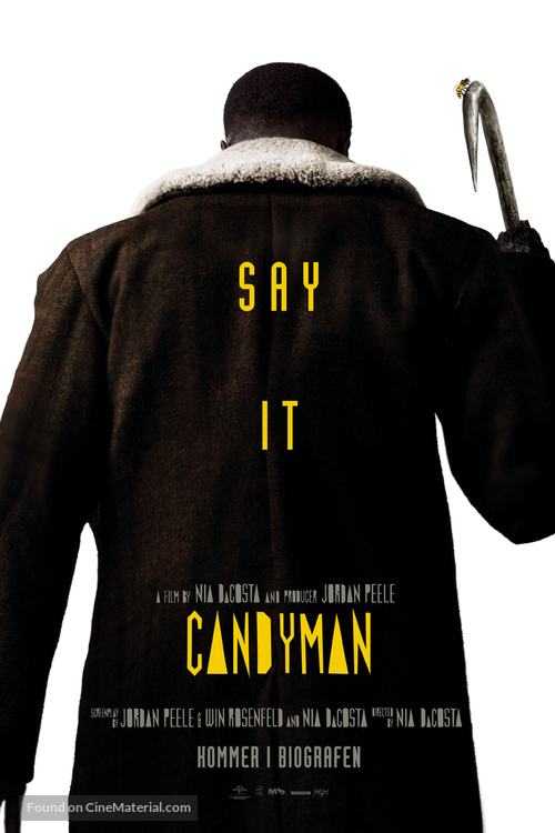 Candyman - Danish Movie Poster