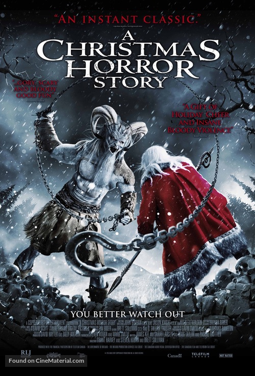 A Christmas Horror Story - Canadian Movie Poster