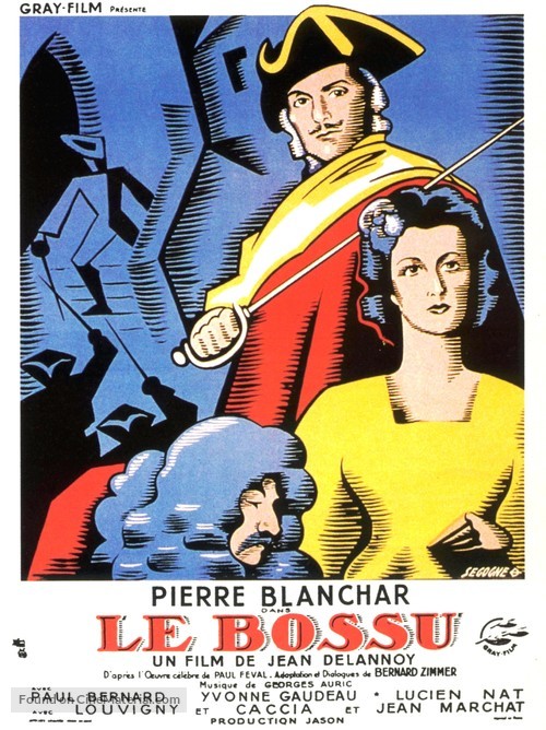 Bossu, Le - French Movie Poster